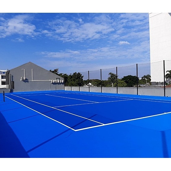 ออกแบบก่อสร้างสนามกีฬา พื้นพียู -บารมี - พื้นสนามกีฬามาตรฐาน สนามเทนนิส ITF, สนามบาสเกตบอล, สนา...